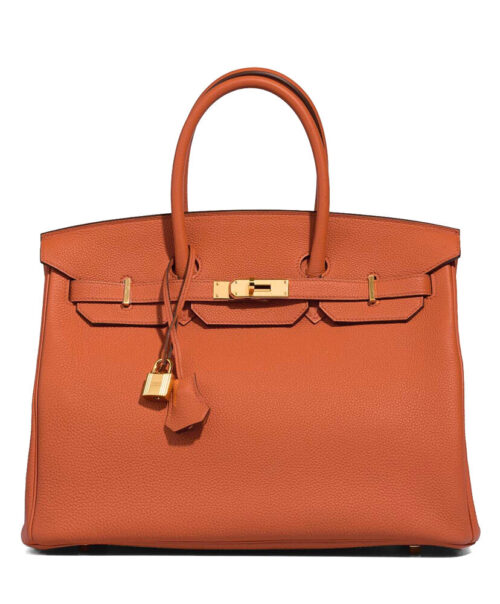 Hermes Birkin 35 Togo Leather Bag